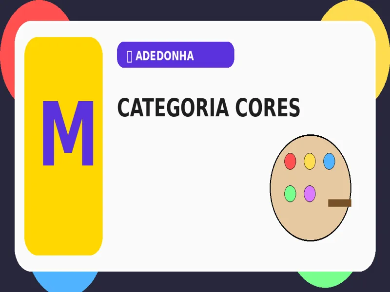 Cor com M: Nomes de Cores com a Letra M para o Jogo Stop