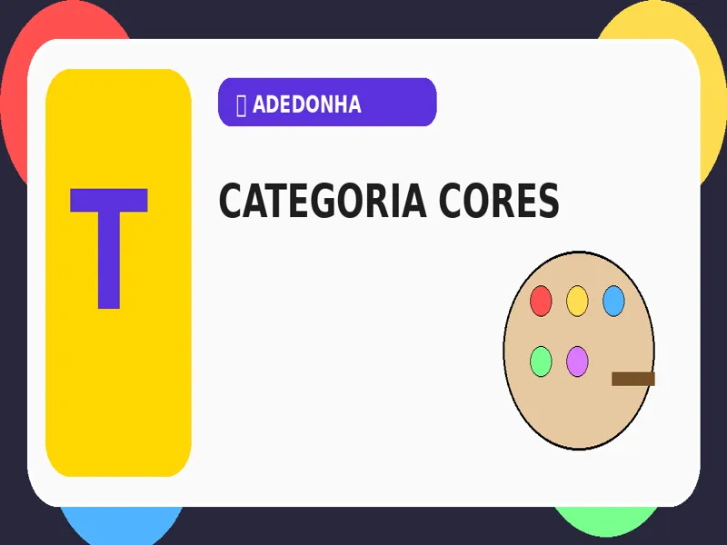 Cor com T: Cores com T para Responder Mais Rápido na Adedonha