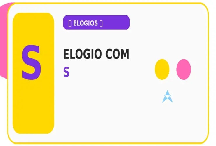 Elogio com S: Elogios com S para Jogos como Stop e Adedonha