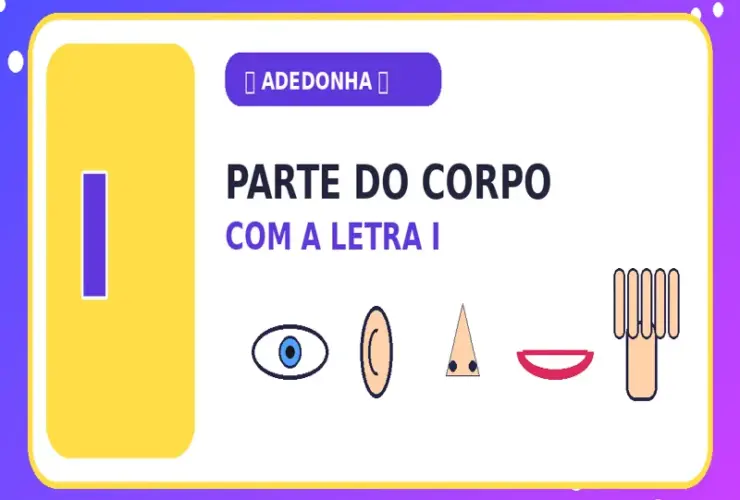 Parte do Corpo com I: Quais Partes do Corpo Começam com I?