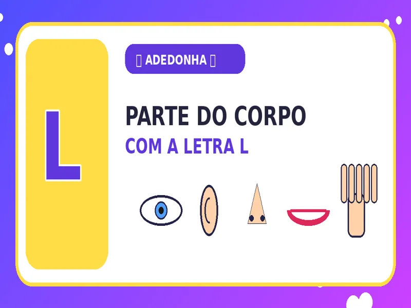 Parte do Corpo com L: Conheça as Partes do Corpo com a Letra L 25 Parte do Corpo com L: Conheça as Partes do Corpo com a Letra L