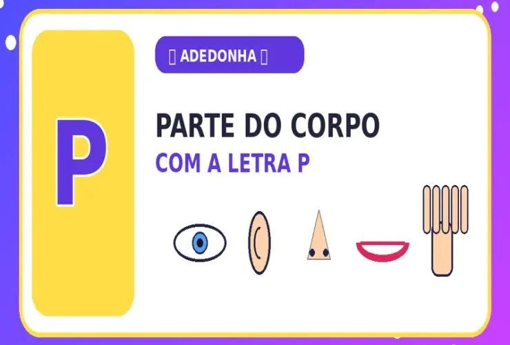 Parte do Corpo com P: Partes do Corpo com P que Valem Pontos no Stop