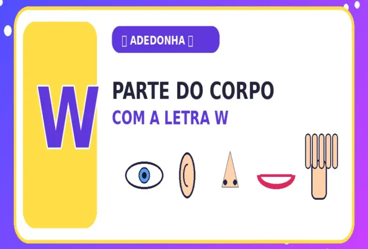 Parte do Corpo com W: Existem Partes do Corpo com a Letra W?