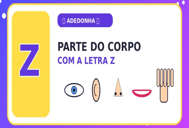 Parte do Corpo com Z: Partes do Corpo com Z para Fechar a Rodada