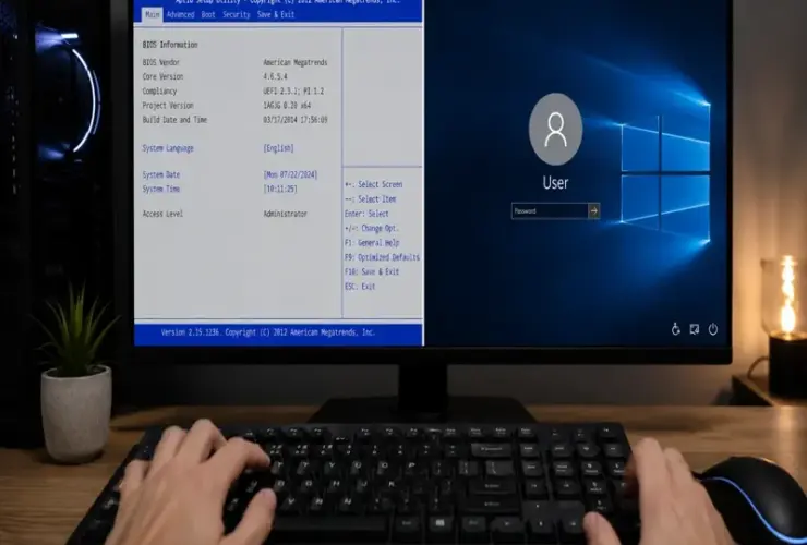 Teclado funciona na BIOS, mas não no Windows